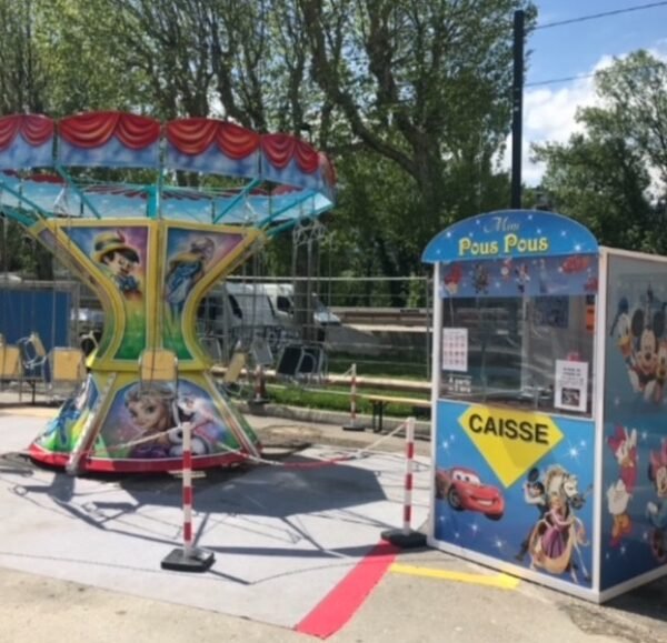 Mini Pous Pous Voltigeur (Bleu)